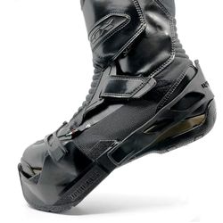 UPBIKERS: Gain extra length to reach the ground with your motorbike., Black, 3-8.5 Women/3-8.5 Men