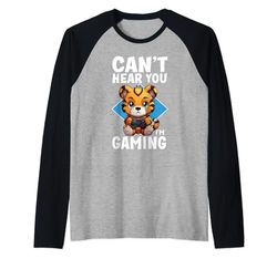 Controlador Tiger Gamer de I'm Gaming Camiseta Manga Raglan