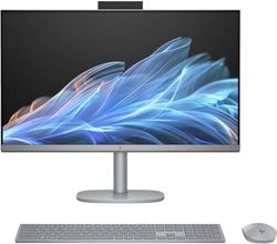HP OmniStudio X 27-cs0273ng All-in-One KI PC, 27 inch ontspiegeld FHD-display, Intel Core Ultra 7 155H, 16 GB DDR5-SDRAM, 1 TB SSD, Intel Arc Graphics, Windows 11 Home, QWERTZ toetsenbord, zilver