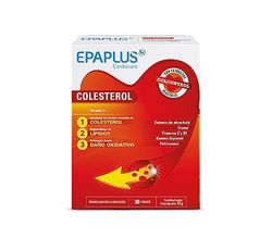 EPAPLUS Cardiocare, Colesterol, 30 Comprimidos, Complemento Alimenticio que Ayuda a Controlar Los Niveles Normales de Colesterol por su Contenido en Extracto de Alcachofa