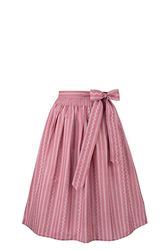 Stockerpoint Women's Claire Dirndl Apron, Antique Pink, One Size