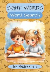 Sight Words Word Search: High Frequency Words Activity Book for Pre-K to 2nd Grade | Fun and Easy Word Puzzle Book with Sight Words | 10" x 7" book