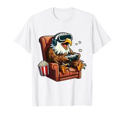 Eagle Gaming Videojuegos Controlador de auriculares Gamer Camiseta