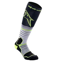 Alpinestars Mx Pro Socks, Svart grå gul fluo, Medium