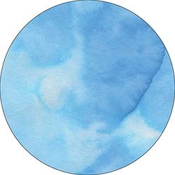 Bonateks, Ronde digitaal bedrukte muismat, antislip onderkant, voor kantoor en thuis, diameter: 22 cm