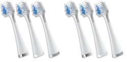 Waterpik - Têtes de Rechange Triple Sonic pour Brosse à Dents Électrique Soin Complet, Lot de 6 (STRB-3EW)