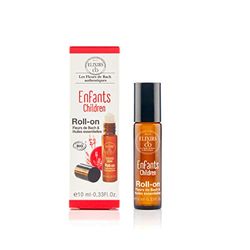 Elixirs & Co - Roll-on aux Fleurs de Bach & Huiles Essentielles - Enfants - Les Fleurs de Bach - Bien être - Détente - Bio - 100% Naturell - Made in France - 10ml