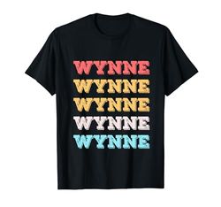 Simpatico regalo personalizzato Wynne Nome personalizzato Maglietta