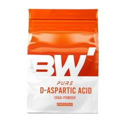 Pure D-Aspartic Acid (DAA) Powder - Bodybuilding Warehouse (Unflavoured, 250g)