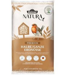 Dehner Natura Premium Nourriture pour Oiseaux Sauvages, arachides entières et Semi-entières, 10 kg