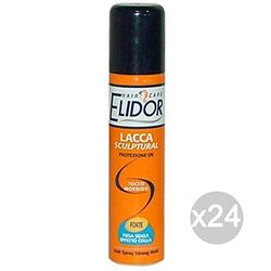 Elidor Set 24 Lacca Borsetta 75Ml Messa in Piega E Acconciatura Capelli, Multicolore, Unica