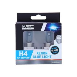 =D7:D39WRC 007552-2 lampadine per auto H4 55/60 W - Xenon Blue Light - Luci stradali, luci di attraversamento, anti nebbia anteriore
