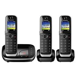 Panasonic KX-TGJ323GB Trio avec répondeur (version allemande) Noir [Version Allemande]