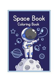 Space Book: Coloring book