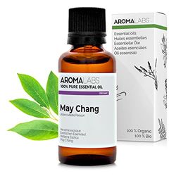 Aroma Labs - Verbena Esotica BIO - Olio Essenziale Chemiotipizato e Certificato AB/Cosmos - 30 mL