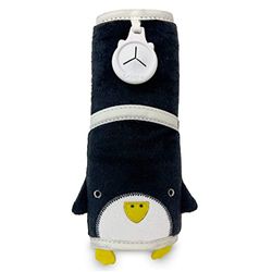 Trunki Seat Belt Pads for Kids | Comfy Childrens Seatbelt Cover | for Car Seats and Pram - SnooziHedz Pippin Penguin (Black)