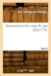 Amusemens des eaux de spa. Tome 2