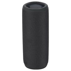 VoltShine Altoparlante Bluetooth nero, suono potente, connessione wireless, batteria a lunga durata; ideale per musica a casa o all'aperto.