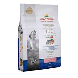 almo nature HFC Puppy M/L - Alimento seco para Cachorros con lubina Fresca y besugo de Oro originalmente de Grado alimenticio y Ahora se utilizan para Alimentos para Perros.