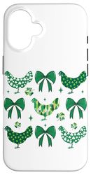 Chicken Shamrock Case for iPhone 16