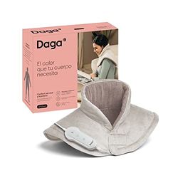 Daga, Warmtekussen, comfort voor nek en schouders, Intellisense-technologie, dubbel weefsel, multitimer, 4 temperaturen, 47 x 52 cm