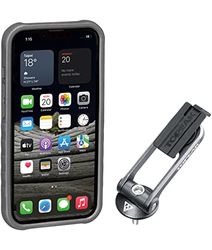 Topeak Ridecase Protective Phone case with Bicycle Mount for iPhone 13 Pro, Black, 15,4 x 7,9 x 15 cm
