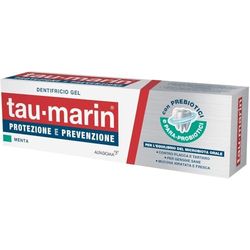 Tau-Marin Pasta do zębów, z prebiotykami i para-probiotykami wspierającymi równowagę mikrobioty ust, utrzymuje świeżość, nawilżenie i ochronę błony śluzowej jamy ustnej, 75 ml miętowy smak