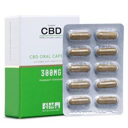 British Cannabis CBD Oral Capsules 300mg | 10mg CBD per Capsule | Starter Strength | Trusted by Pharmacists