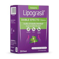 Lipograsil Clásico Doble Efecto - Ingredientes de Origen natural - 50 Comprimidos