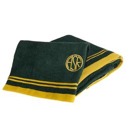 AS Roma Towel and Guest Set with ASR Logo Green