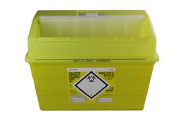 Frontier 41202431 Medical Sharps Disposal Bin/Box, 24 L