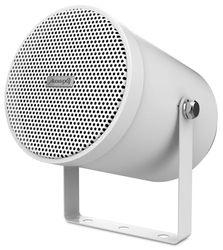 Audibax Horn 10T - Enceinte de Projection Passif Unidirectionnel - Haut-Parleur de Puissance 10W - Conçu pour Les Installations de Lignes 100V - Support Indétectable - Enceinte Exponentiel 5 Pouces