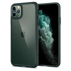 Spigen Ultra Hybrid Skal kompatibel med iPhone 11 Pro Max Case Fodral -Grön