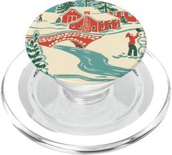 Christmas Season Greetings PopSockets PopGrip para MagSafe