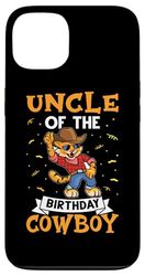 Zio Del Compleanno Cowboy Per Bambini Custodia per iPhone 13