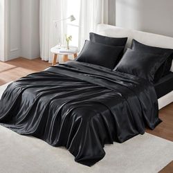 Madison Park Premier Comfort SHET20-173 Jogo de lençóis (6 peças), preto