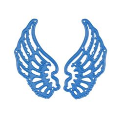 Nellie's Choice, Ali, 9.2 x 6.9 cm Fustelle, per Creare Biglietti, Natale, Scrapbooking, Fai da Te, DIY, Blu, 92x69mm