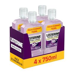 Listerine Total Care Gout Plus léger 4x750ML