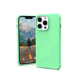 U by UAG [U] Funda Dot compatible con Apple iPhone 13 Pro [Silicona de Soft-Touch, Diseño texturizado, Compatible con carga inalámbrica, Protección contra caídas de 2,4 m] spearmint