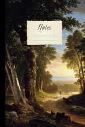 Notes: Lined Notebook Journal with Classical Vintage Art Aesthetic Design, 6x9, Ruled, 120 Premium Pages, 497