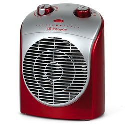 ORBEG FH 5026 Compacte thermoventilator, rood en zilver