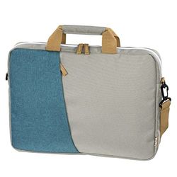 Hama Florencia, Bolsa para portátil Hombre, Petrol/Grey