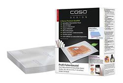 Caso 1219 Sacchetti per Alimenti Sottovuoto, 20 x 30 cm, Confezione da 50 Pezzi