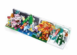 Sluban Klemmbausteine M38-B0989 Mini Handcraft-Four Seasons (8 szt.)