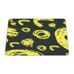 Bonamaison, Rectangle Pop Art Digital Printed Mouse Pad, Non-Slip Base, for Office and Home, Size: 22 x 18 cm