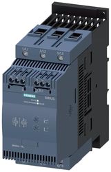 Siemens 3RW3046-1BB14 Sirius softstarter, maat S3, 80A, 45KW/400V, 40 graden, 200-480V, 110-230V AC/DC, schroefklemmen, wit
