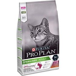 PURINA PRO PLAN Sterilised Adult Savoury Duo Croquetas para Gato, Rico en Pato con hígado, 6 Paquetes de 1,5 kg