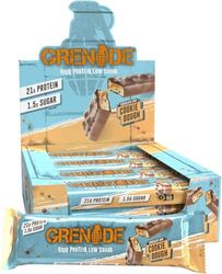 Grenade Barre Hyperprotéinée à Faible Teneur en Glucides - Chocolate Chip Cookie Dough, 12 x 60 g
