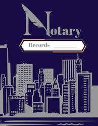 New York Notary Log Book: Journal for Keeping Records of Notarial Acts, 240 Entries 8.5x11 Inches
