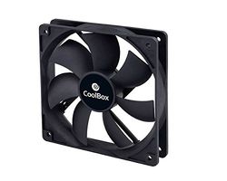Watio Wave Ventilateur auxiliaire 120 mm, silencieux, avec base et design compact, idéal pour les petits espaces, puissant et efficace